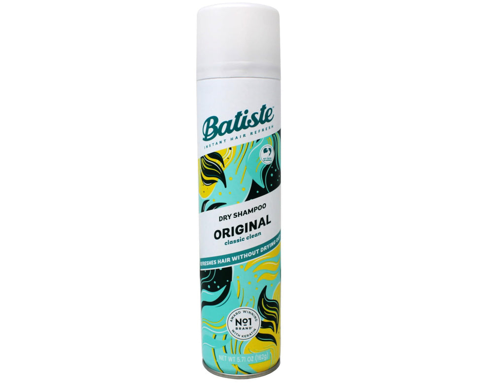 Batiste Original - bouteille 200 ml, spray sec pour cheveux propres entre les lavages.