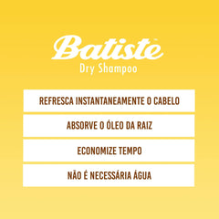 Batiste Blond – application rapide sans eau pour cheveux lumineux