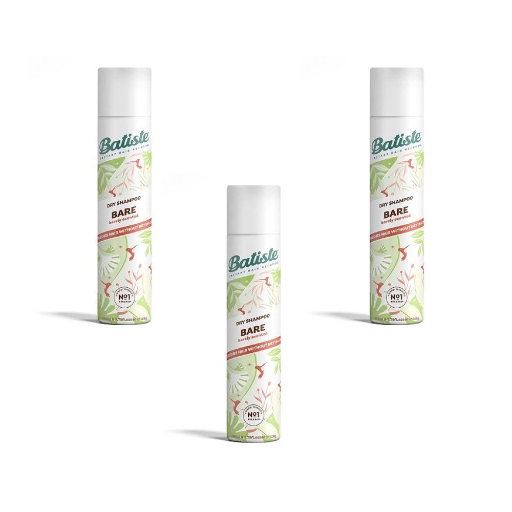 Batiste shampoing sec Bare – emballage élégant prêt à l’emploi.