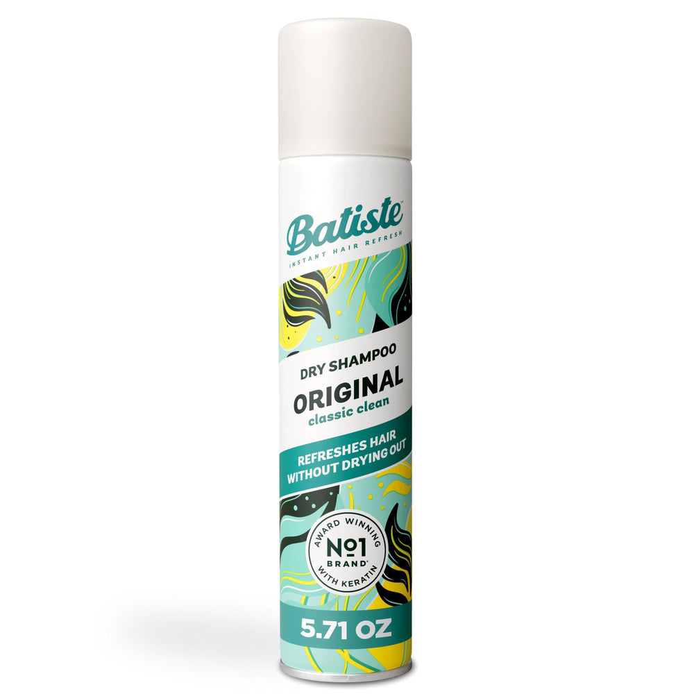 Batiste Shampoing Sec Original – flacon élégant rafraîchissant rapidement les racines.