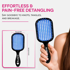 Bautero brosse coussin diamant ventilé: nettoyage facilité et hygiène optimisée.