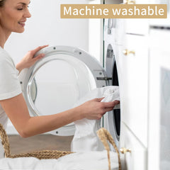 Draps microfibre Bavlesfuire, surface douce et facile d’entretien.