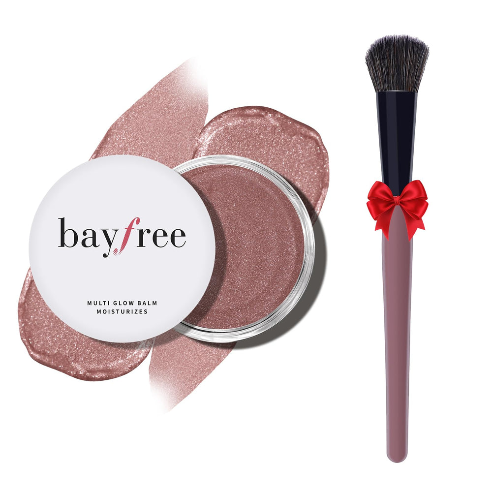 bayfree ensemble-creme-blush : fini frais et naturel sur la peau.