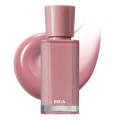 BBIA Glow Tint sur lèvres montrant une teinte rouge lumineuse et durable.