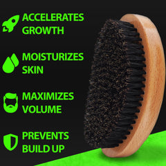 BBS Best Beard Stuff – brosse exfolie peau et pores pour une peau saine.