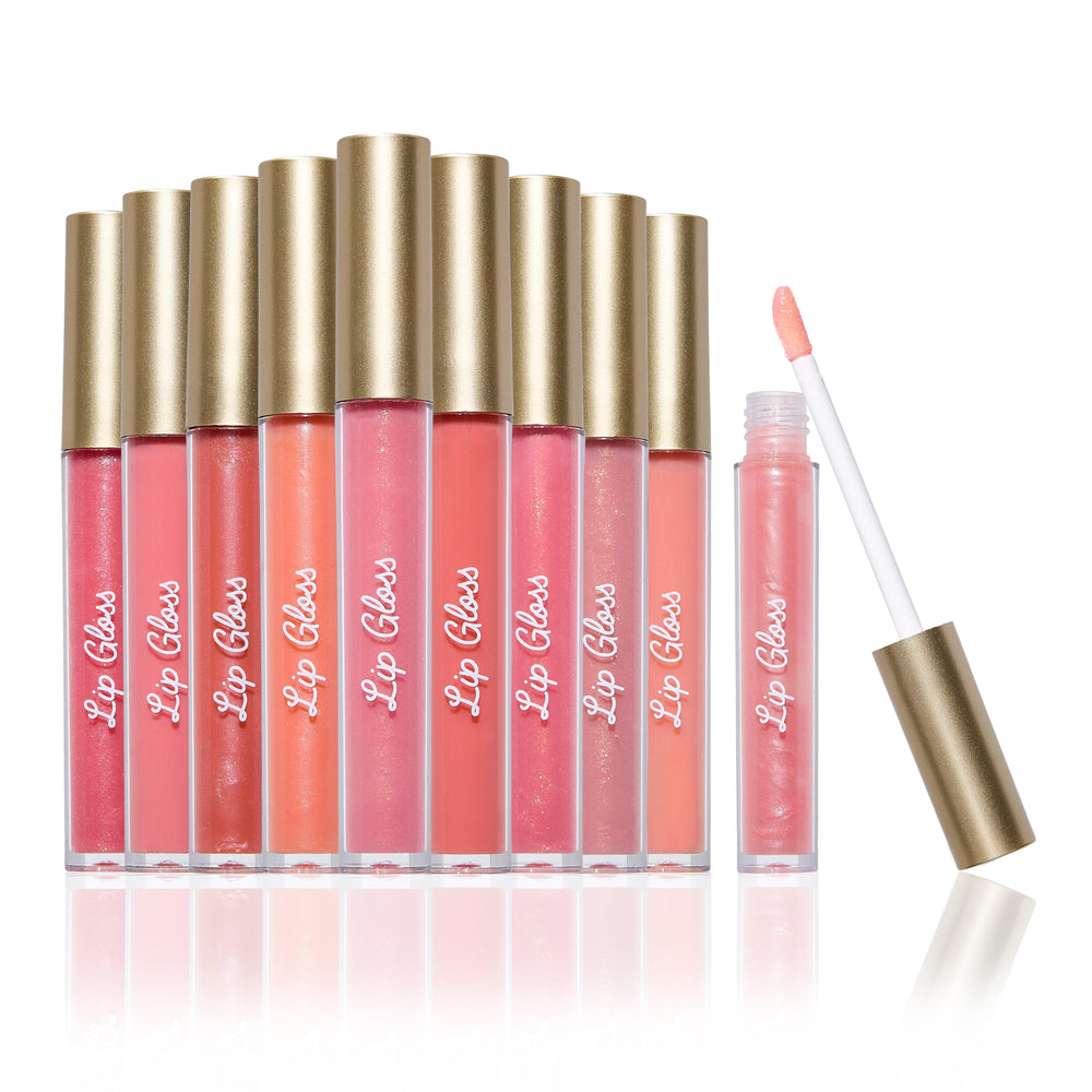 BC Beauty Concepts brillant à lèvres ensemble rose brillant pour une touche lumineuse