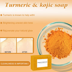 BCBU Curcuma - Savon au curcuma: nourrissant et hydratant durable