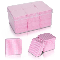 BCOWOS lingettes sans peluches dans l etui pratique, idéal pour déplacements et soins des ongles.