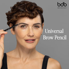 Crayon sourcils BDB avec brosse spiralée intégrée pour estomper