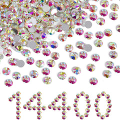BEADSLAND strass flatback SS16 AB, brillant pour ongles et décor vestimentaire.