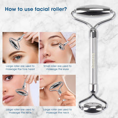 Bealihelp rouleau visage refroidissement naturel — effet frais et réduction visuelle des poches.