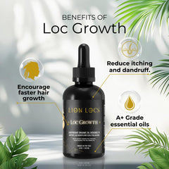 Beard Gains Lion Locs — Application sur cuir chevelu pour hydrater et apaiser