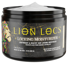 Beard Gains Lion Locs – Bouteille 8 oz prête à hydrater les locs