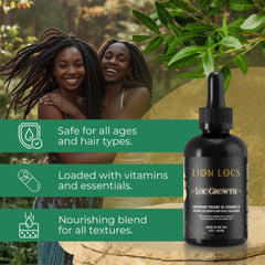 Beard Gains Lion Locs — Dreadlocks brillantes et douceur naturelle des longueurs