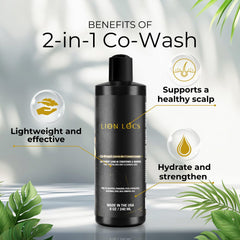 Beard Gains Lion Locs – mousse légère pour une application facile.