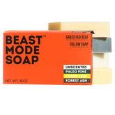 Beast Mode Soap: charbon-forêt, nettoyage en profondeur et peau rafraîchie.