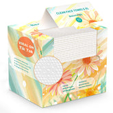 Beauntangly lingettes visage xl non parfumées, démaquillage en douceur.