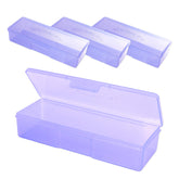Beauticom boîte personnelle violet, rangement pratique pour outils d’ongles et pédicure