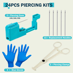 Beautidots pince piercing hémostatique, maintien fiable lors de la pose.