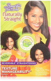 Emballage Beautiful Textures montrant le kit texturiseur naturel pour cheveux maniables.