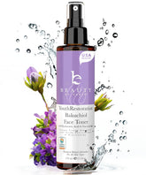 Beauty by Earth Bakuchiol Toner : flacon-pompe, soin visage pour peau équilibrée.