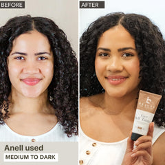 Face Tanner en action: application lisse et facile sur le visage