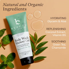 Beauty by Earth – Texture mousseuse du gel douche, sensation rafraîchissante
