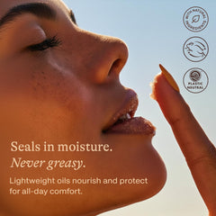 Huile nourrissante du gommage lèvres vanille pour hydratation durable