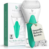 Beauty by Earth Ice Roller pour le visage, rafraîchit et lisse la peau.