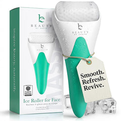 Beauty by Earth Ice Roller pour le visage, rafraîchit et lisse la peau.