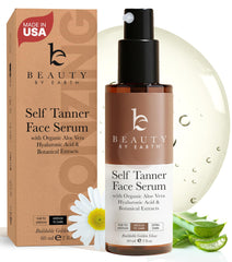 Beauty by Earth Sérum bronzant visage naturel pour un éclat durable