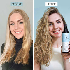 Beauty by Earth - texture plage vagues sur cheveux lors d une journée plage.