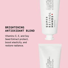 Beauty Pie crème main antioxydants vitamine C E et soja pour éclat