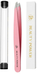 Beauty Power pinces à pointe inclinée pour un traçage précis des sourcils.