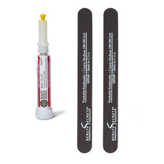 Beauty Secrets drip and clog proof nail glue bottle for precise bonding