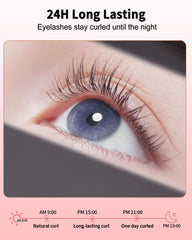 BeautyCurls curleur cils chauffant design ergonomique anti-brulure pour une utilisation sûre.