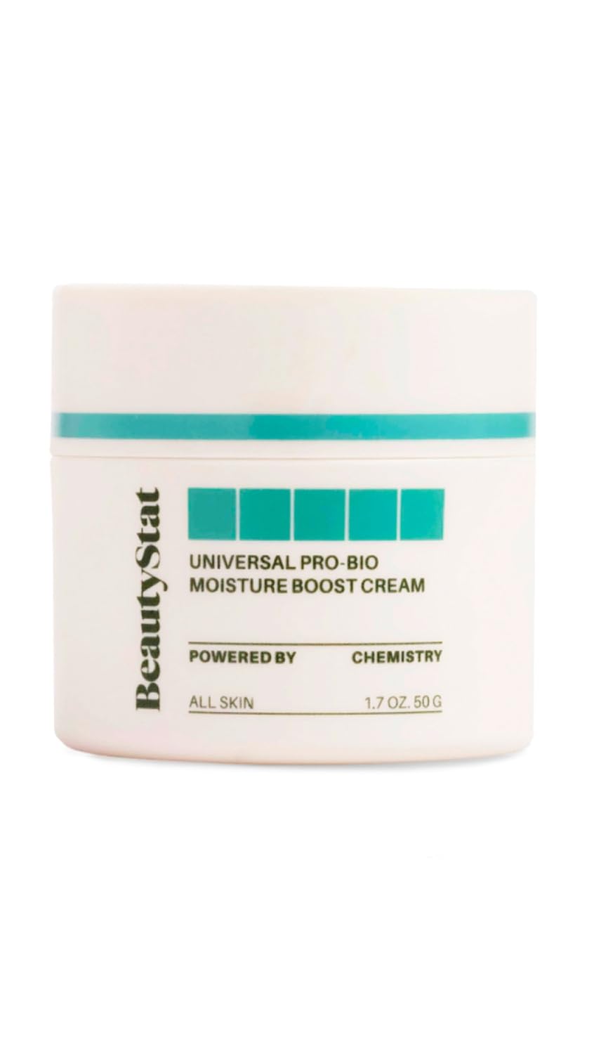 BeautyStat Moisture-Boost Crème visage pot — hydratation douce et durable.