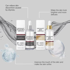 BEBIR Peel Shot Glow riz blanc nourrissant pour texture douce.
