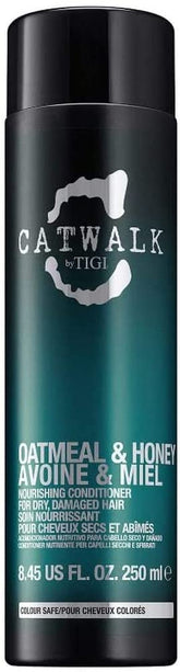 Bed Head Catwalk conditionneur avoine miel bouteille – hydrate et brillance naturelle.