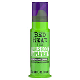 Bed Head Curls Rock Amplifier: bouteille du soin, boucles nettement définies et tenues longues.