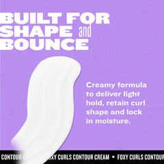 Bed Head Foxy Curls Contour Cream – huile d'argan hydrate pendant le coiffage