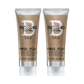 Bed Head Power Play Gel pour hommes, bouteille, maintien ferme et brillance durable.