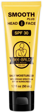 Bee Bald Smooth Plus – crème tête et visage, hydratation quotidienne efficace