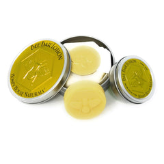 Bee Bar vanille mini-tin: hydratation rapide pour mains sèches.