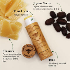 Coffret Bee Bella baume lèvres, cadeau d'hiver pratique.