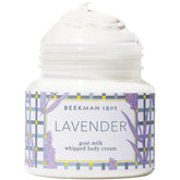 Crème Beekman 1802 veloutée au lavande, pot visible, hydratation riche