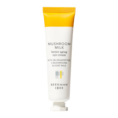 Beekman 1802 Crème Yeux Lait Chevre Champignons apaise cernes et ridules.