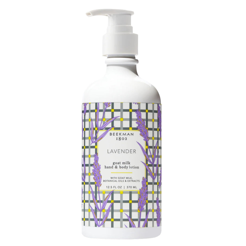 Beekman 1802 Lotion Corps Lavande Pompe — hydratation longue durée pour peau sensible