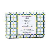 Beekman 1802 savon corps au lait de chèvre, parfum Air Frais et hydratation légère pour la peau sensible.