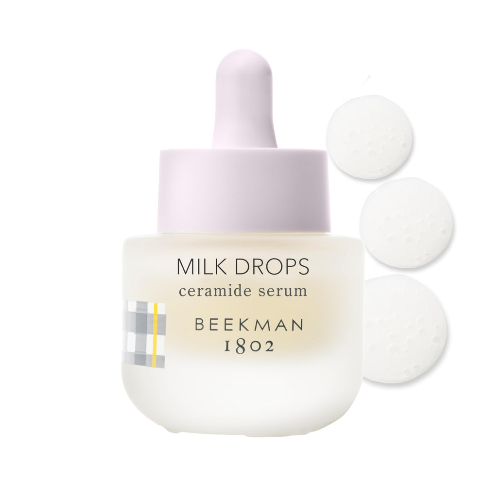 Beekman 1802 Sérum céramide dans une bouteille, hydratation légère et éclat naturel